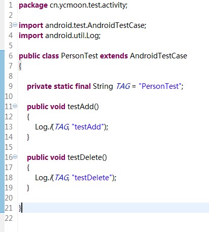 詳解Android單元測試方法與步驟
