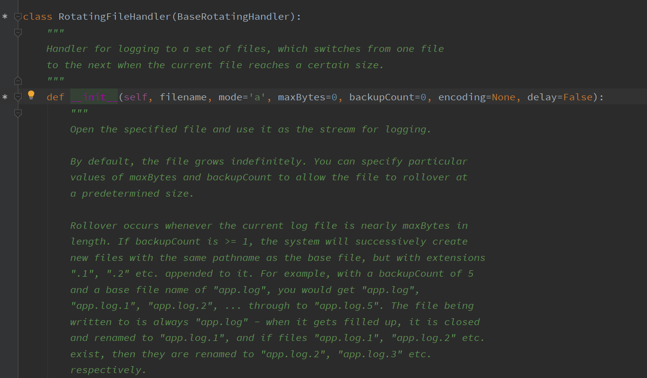 Python Log文件大小設置及備份的方法