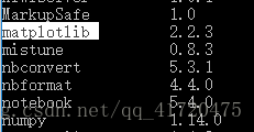 Python通過命令提示符安裝matplotlib