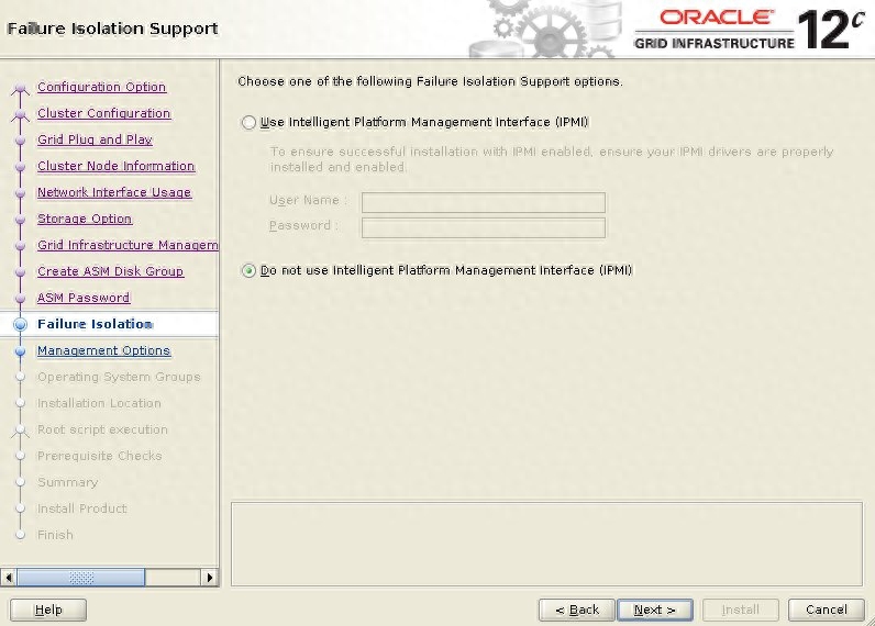 Oracle 12c Release 2 RAC 安裝 Oracle Linux 7
