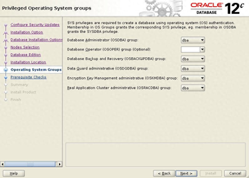 Oracle 12c Release 2 RAC 安裝 Oracle Linux 7