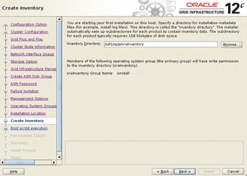 Oracle 12c Release 2 RAC 安裝 Oracle Linux 7